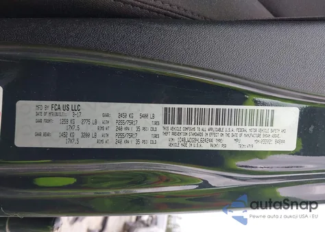 2017 Jeep Wrangler Unlimited Sport 4X4 from USA, damaged, VIN 1C4BJWDG9HL624244